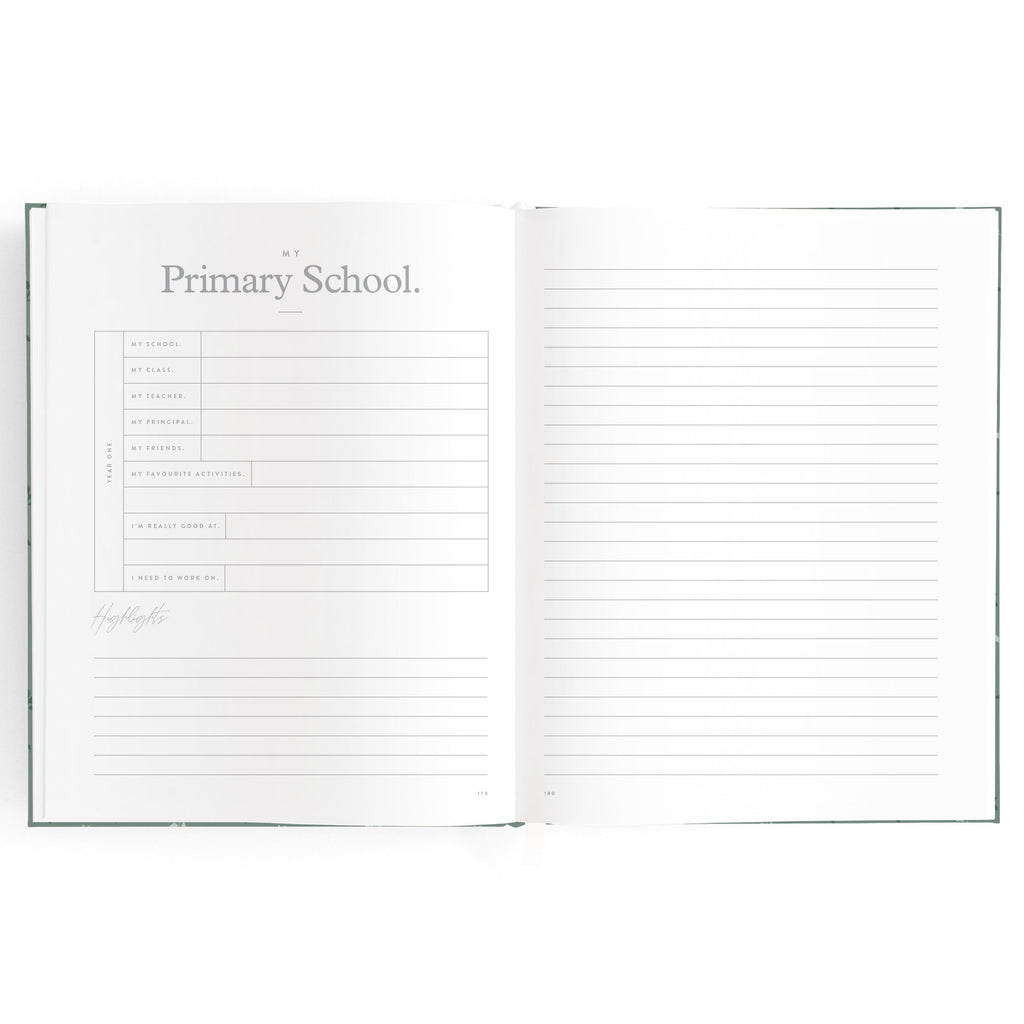 Baby Book Pine - SECONDS