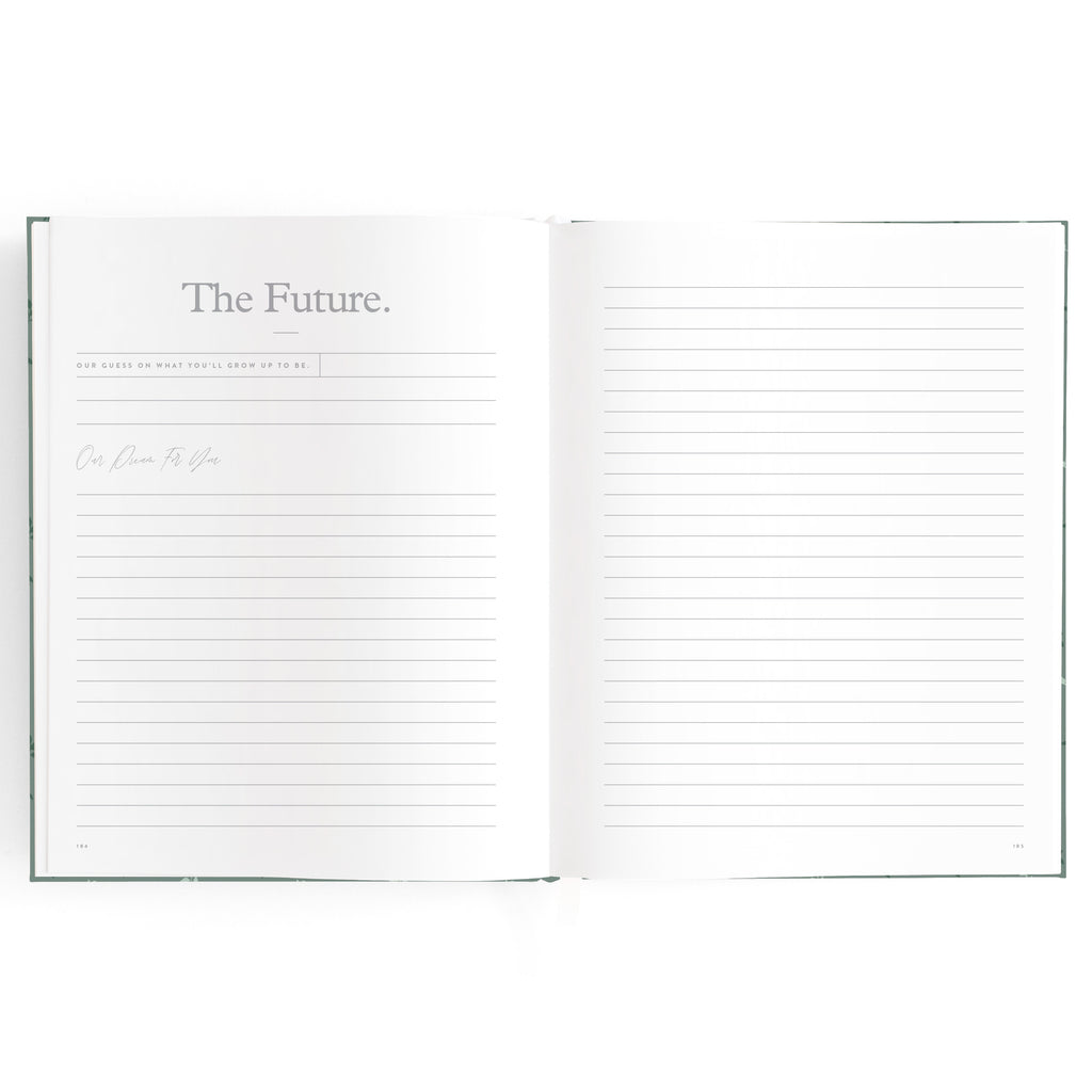 Baby Book Pine Boxed