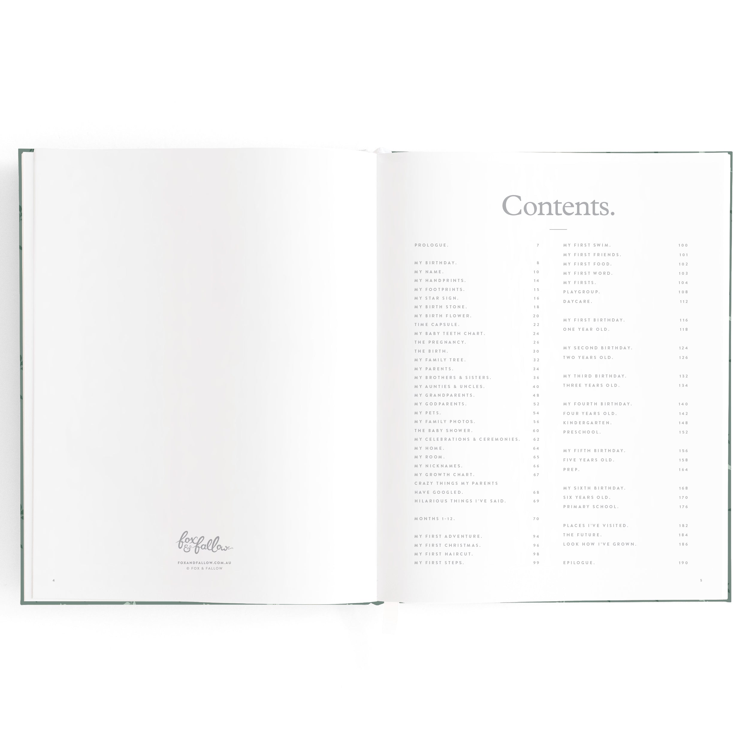 Baby Book Pine - SECONDS