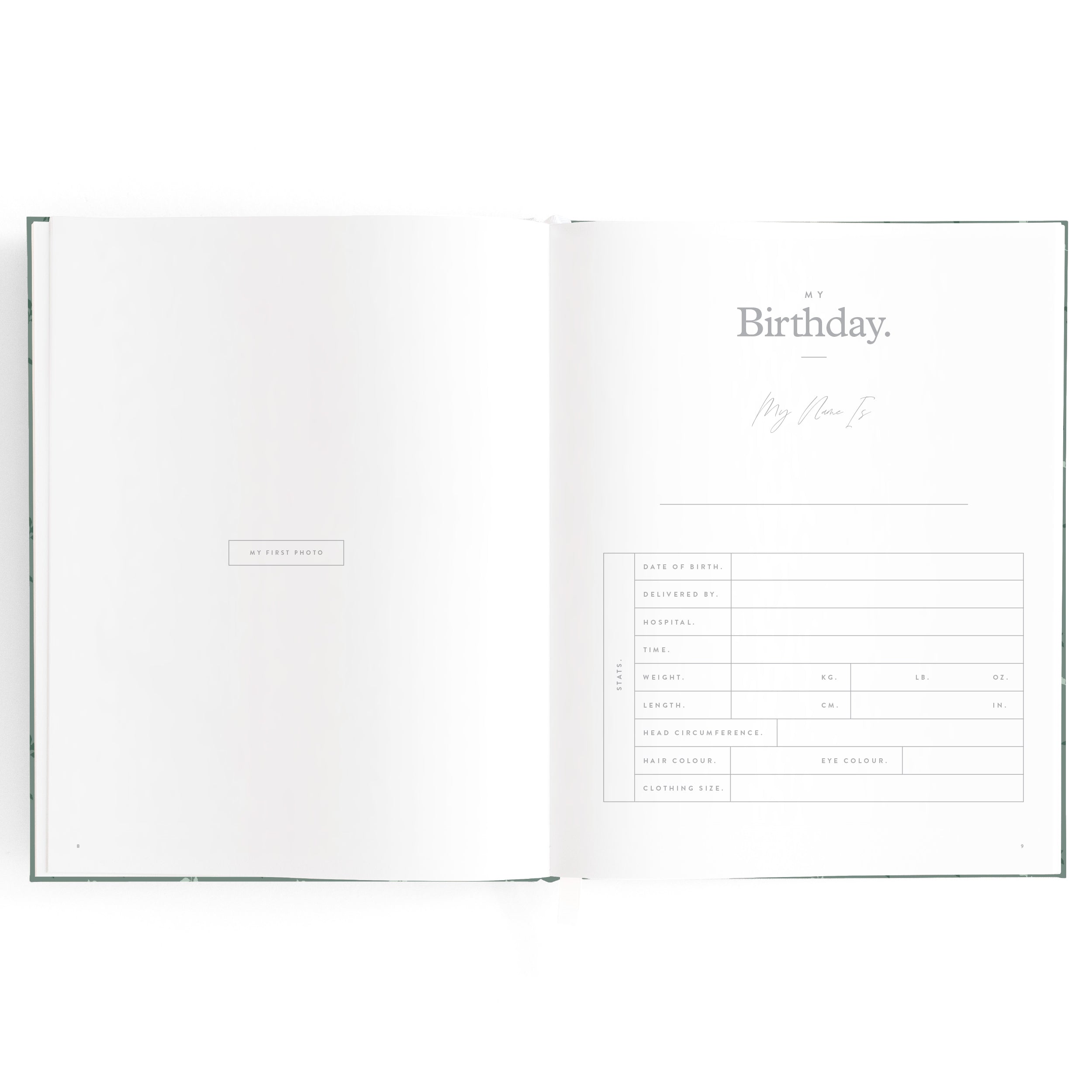 Baby Book Pine - SECONDS