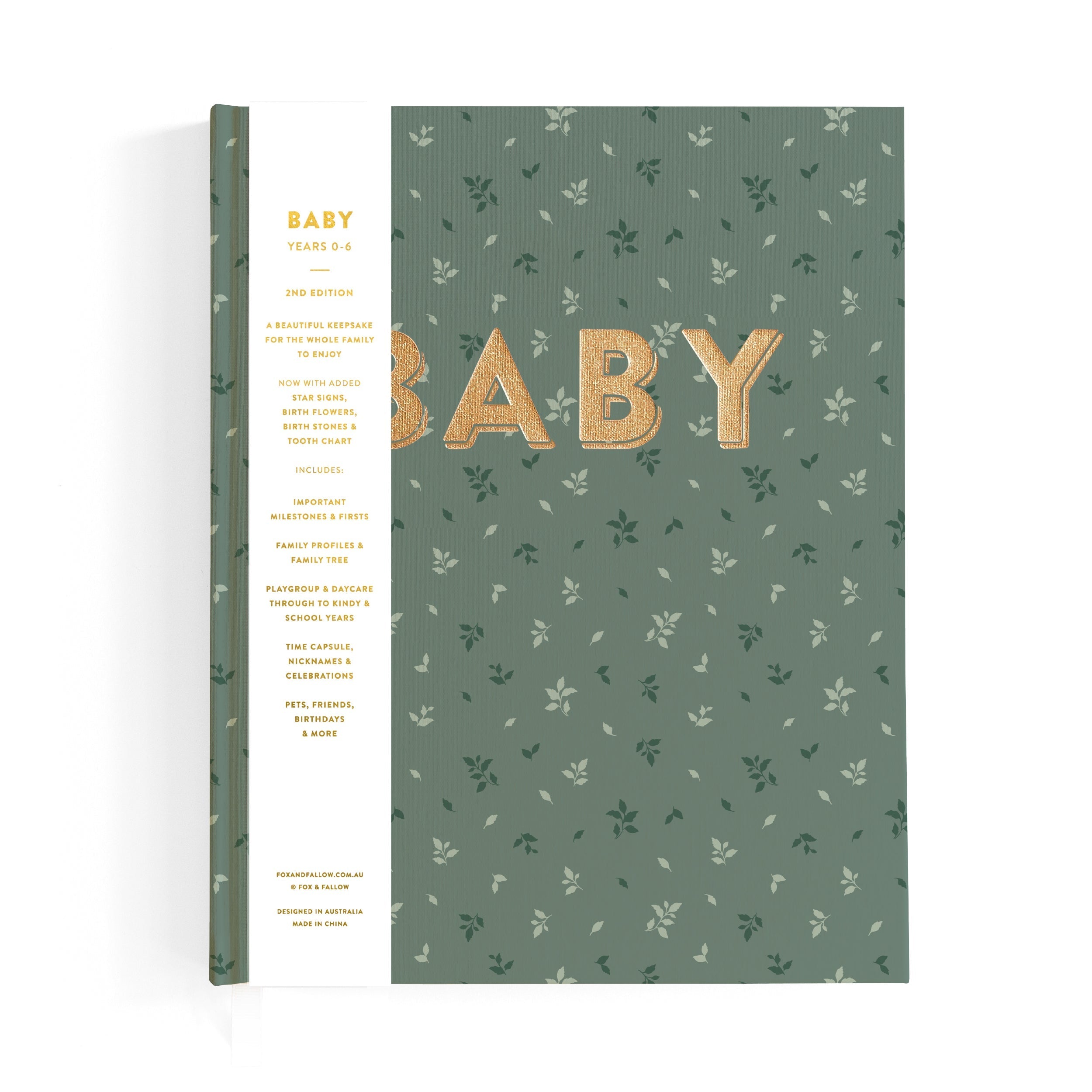 Baby Book Pine - SECONDS