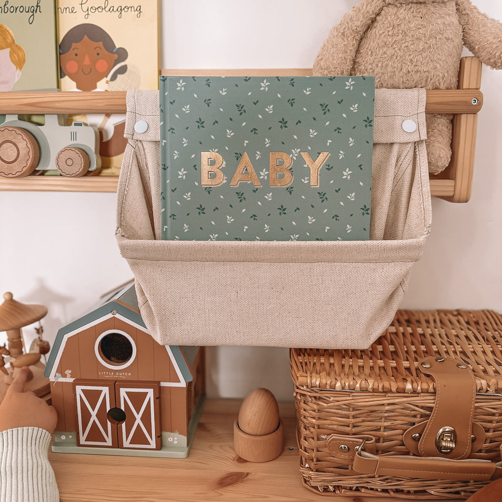 Baby Book Pine Boxed