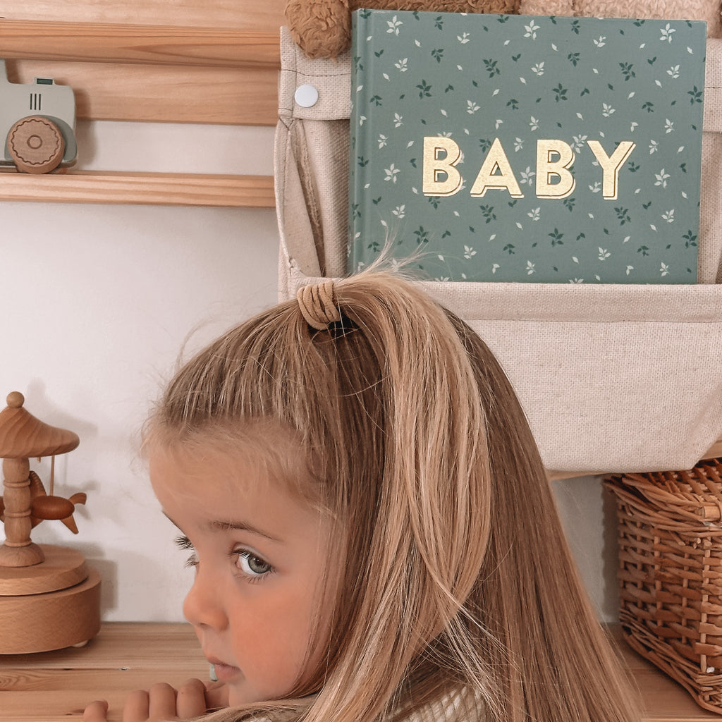 Baby Book Pine Boxed