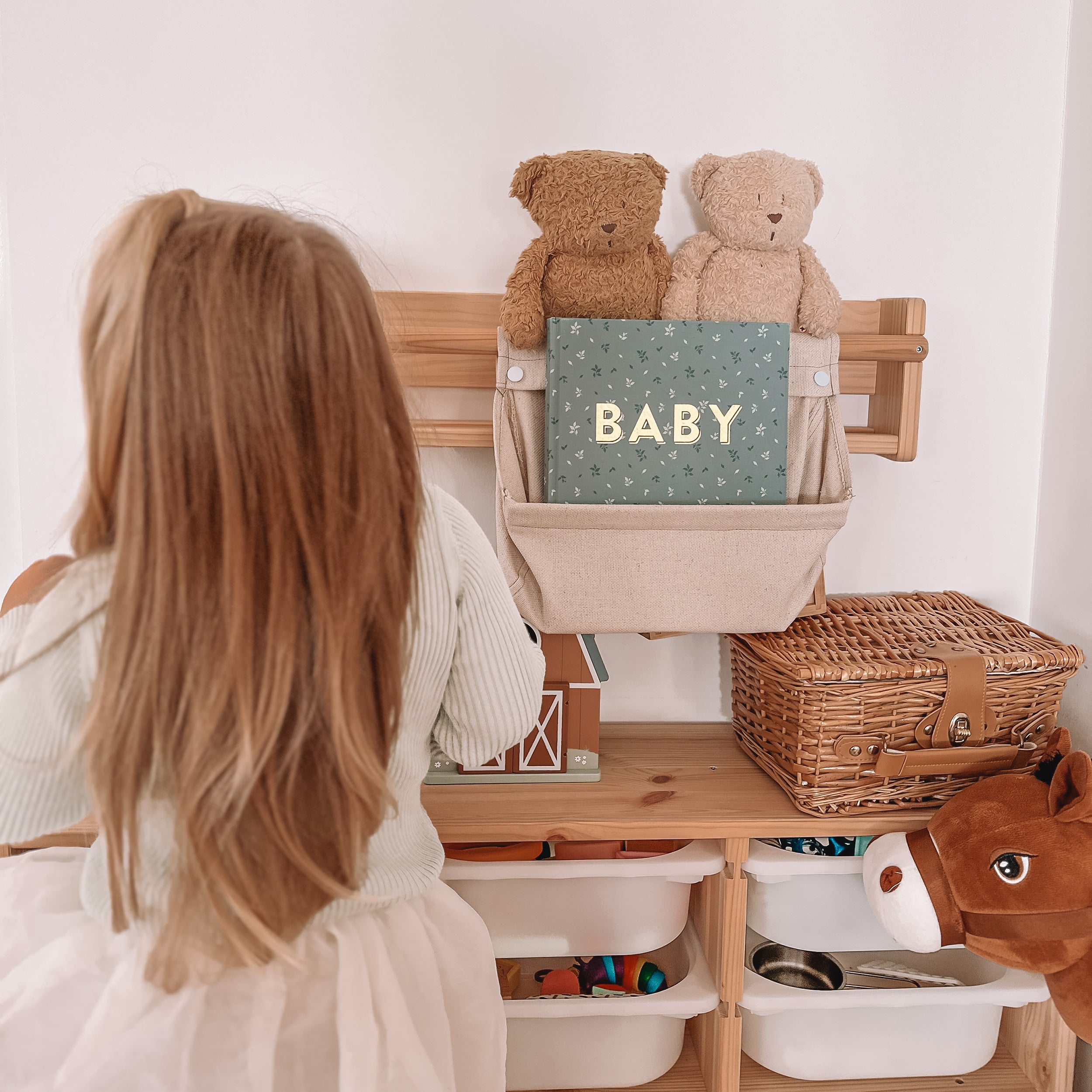 Baby Book Pine Boxed