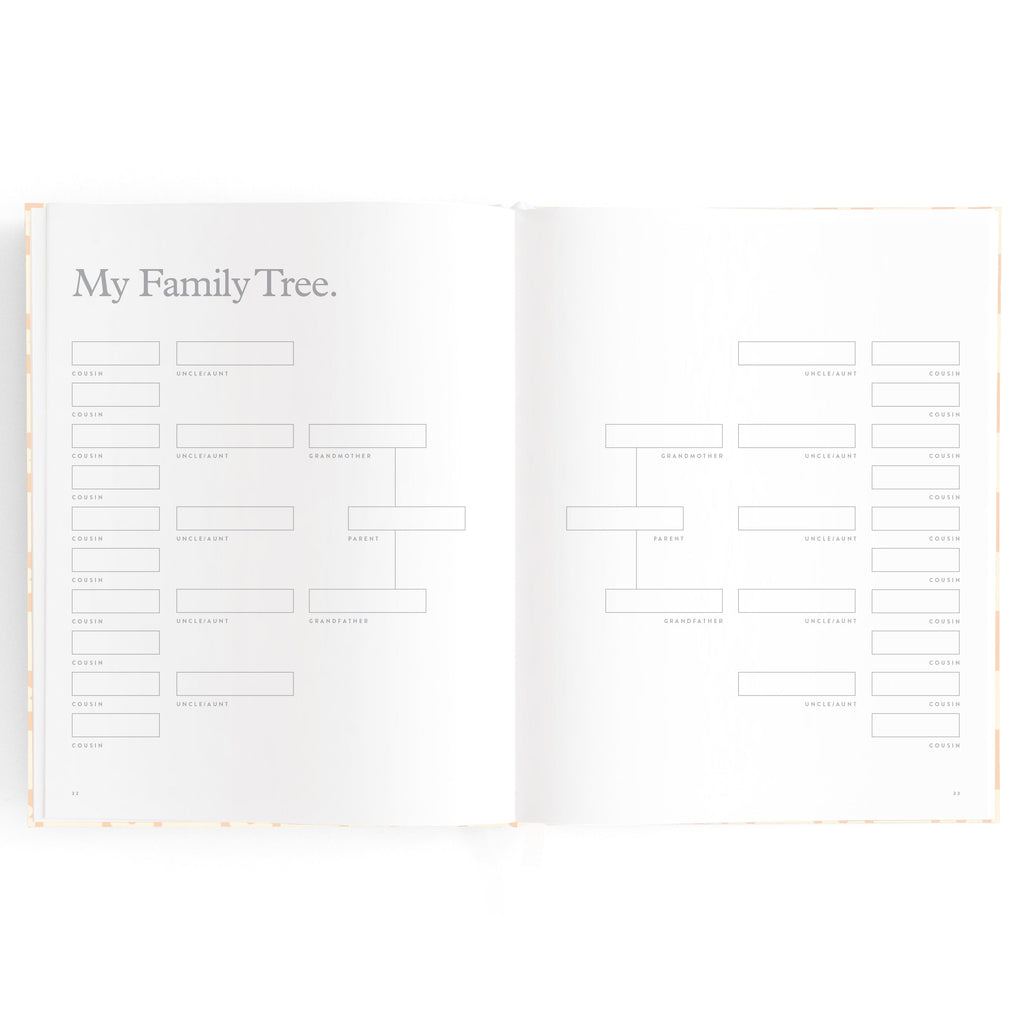 Baby Book Daisy Grid Boxed