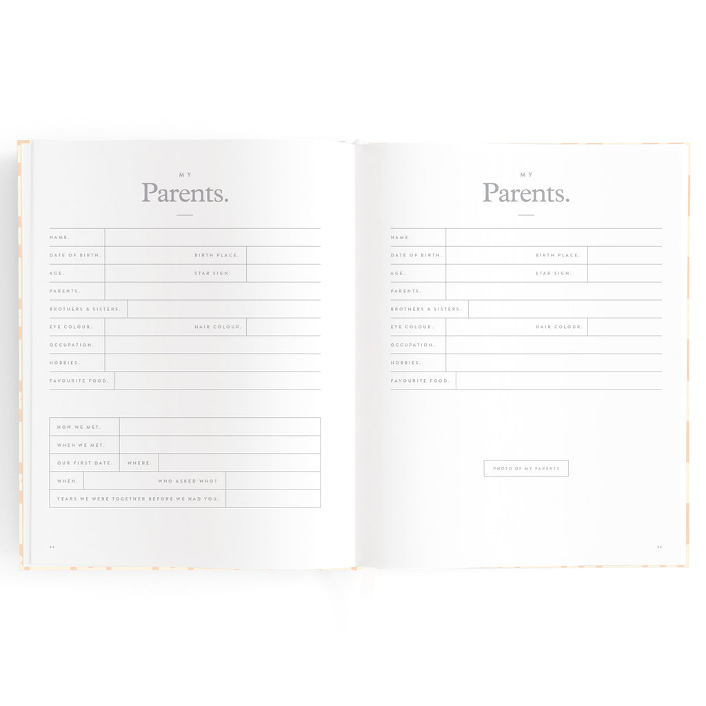 Baby Book Daisy Grid