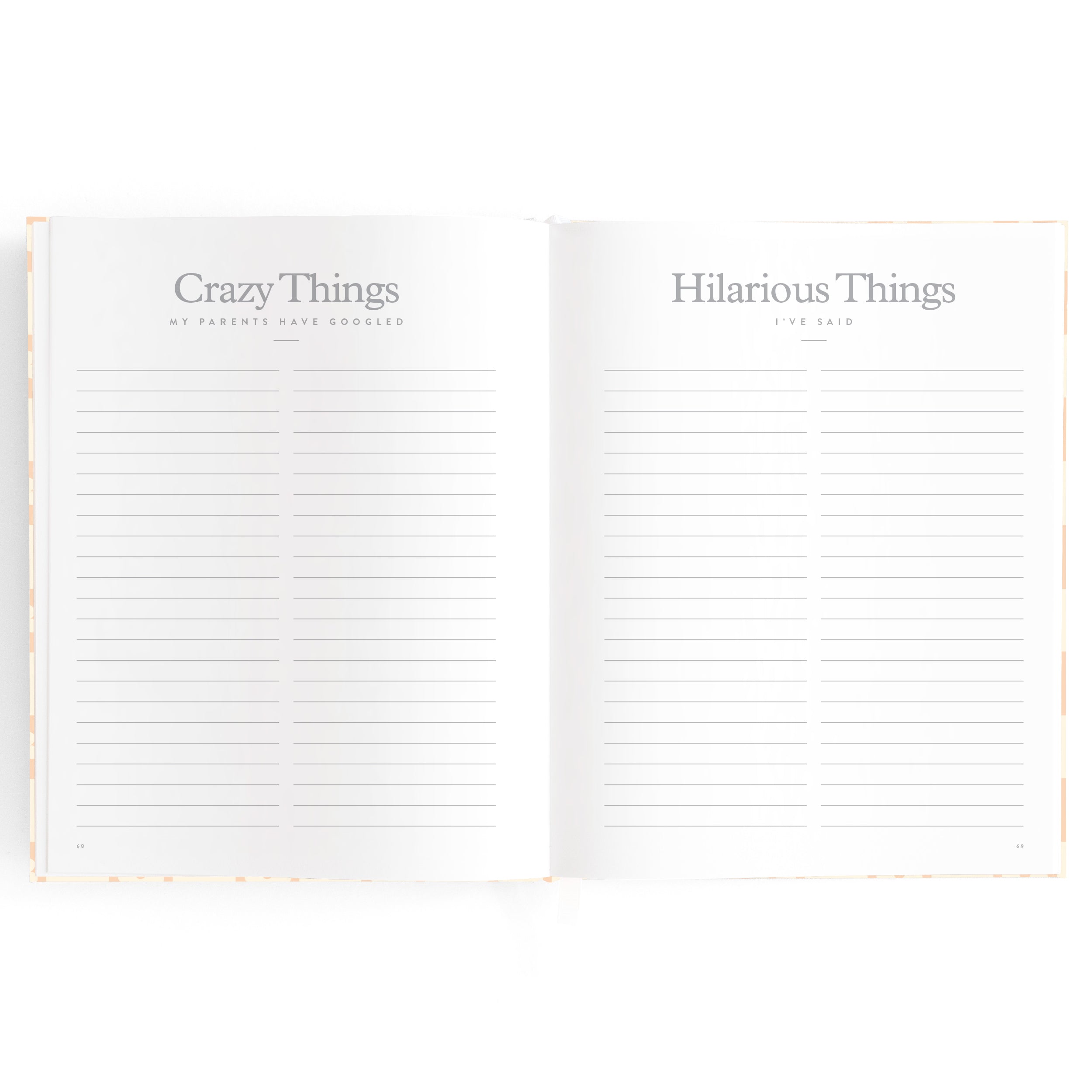 Baby Book Daisy Grid