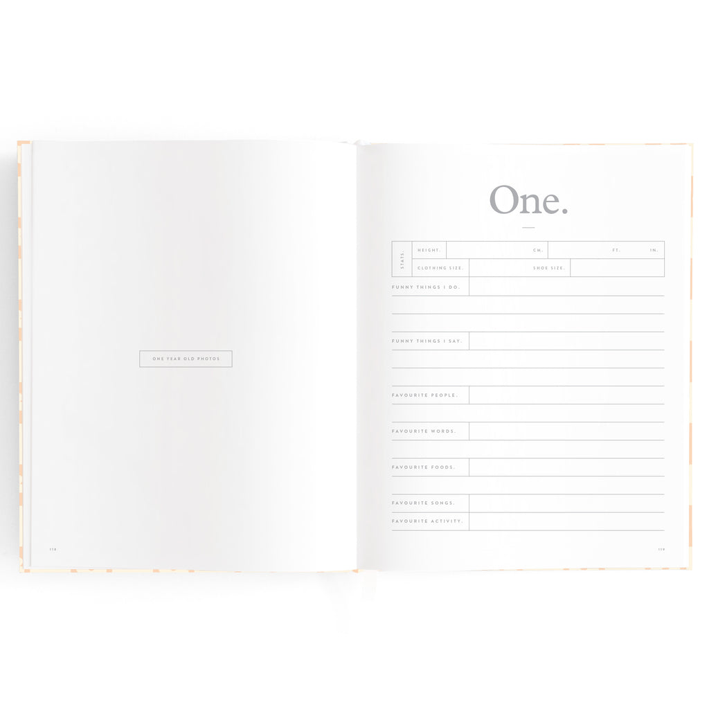 Baby Book Daisy Grid