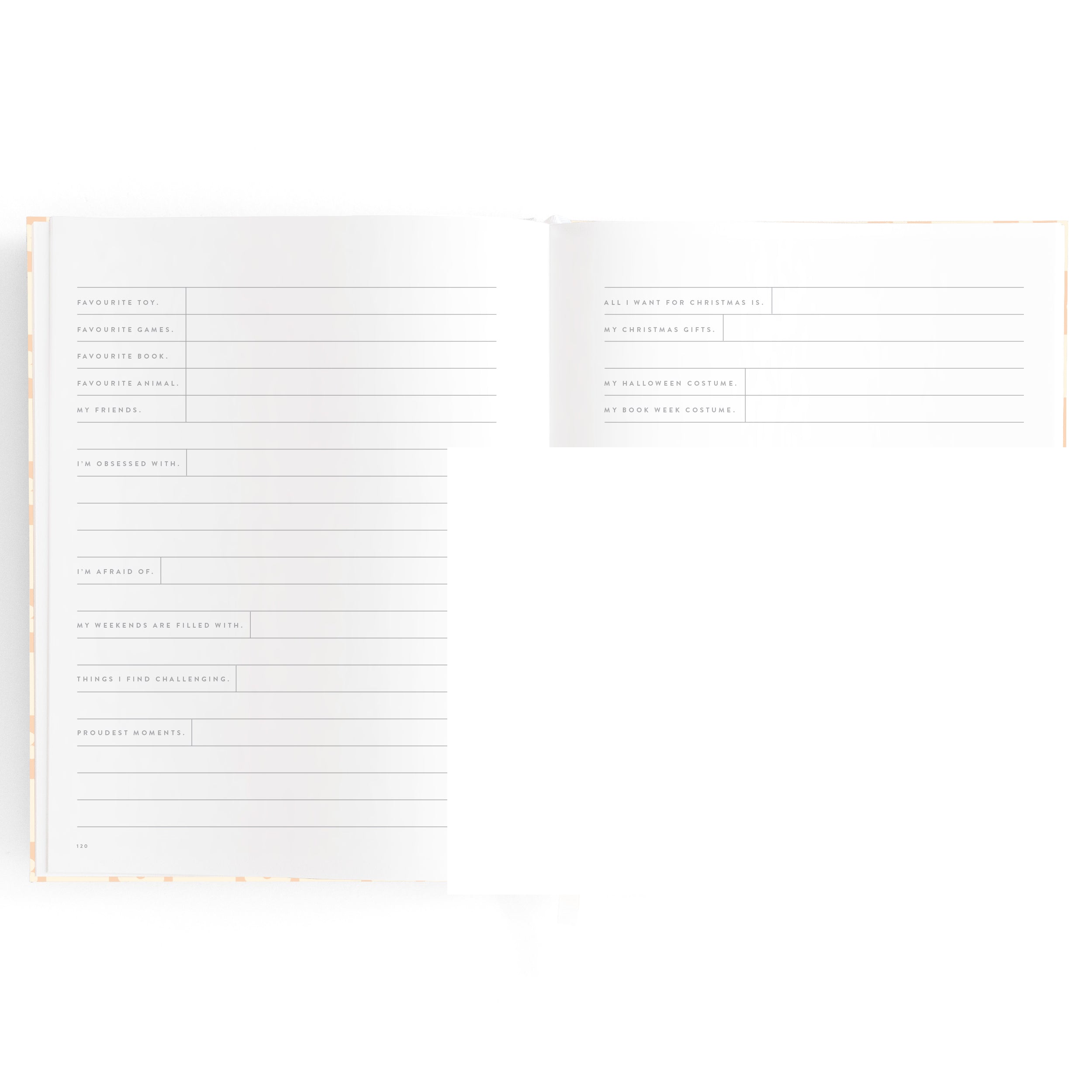 Baby Book Daisy Grid Boxed