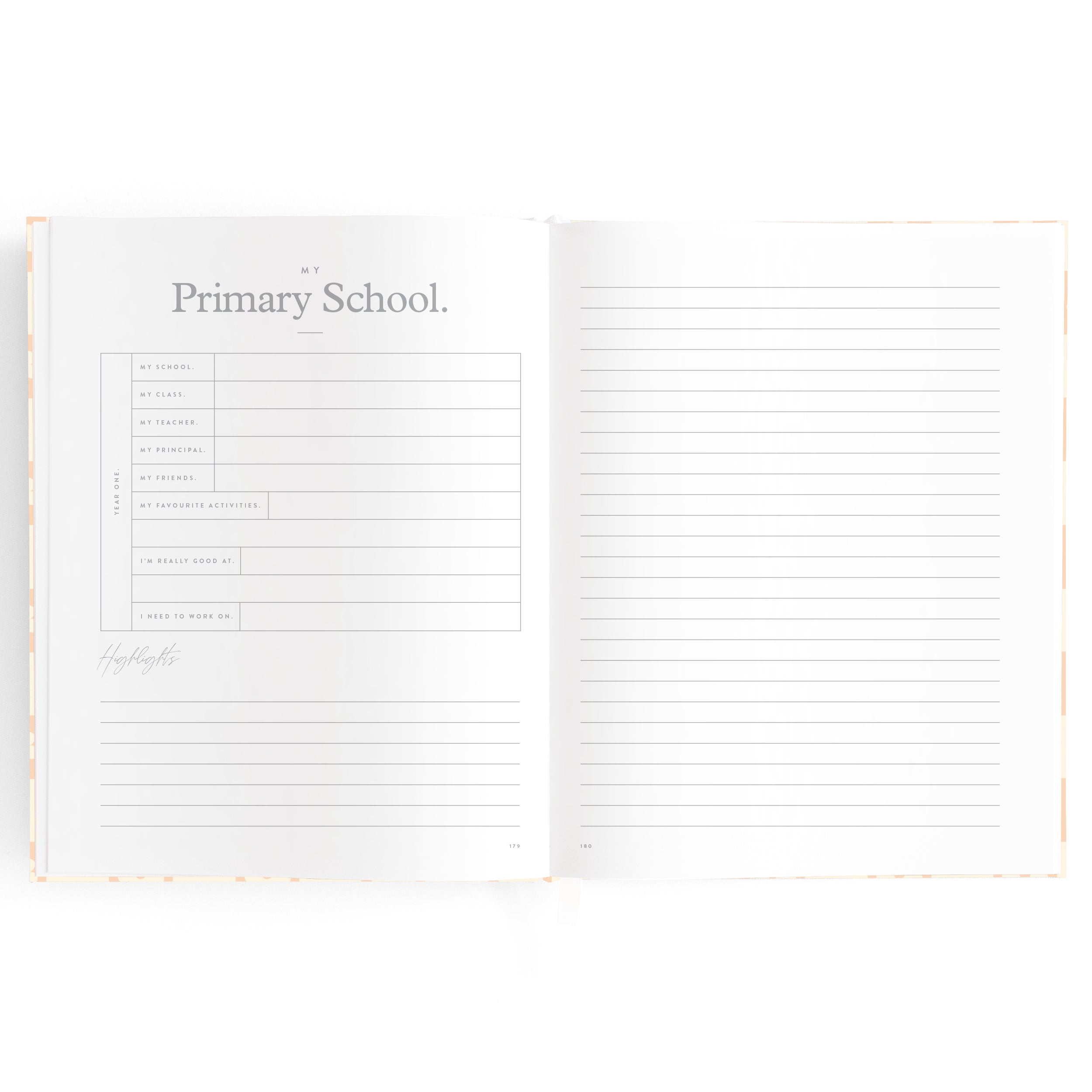 Baby Book Daisy Grid