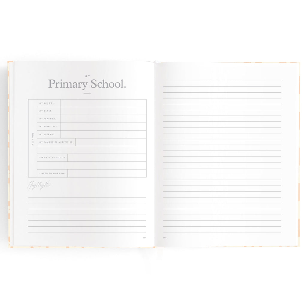 Baby Book Daisy Grid - SECONDS