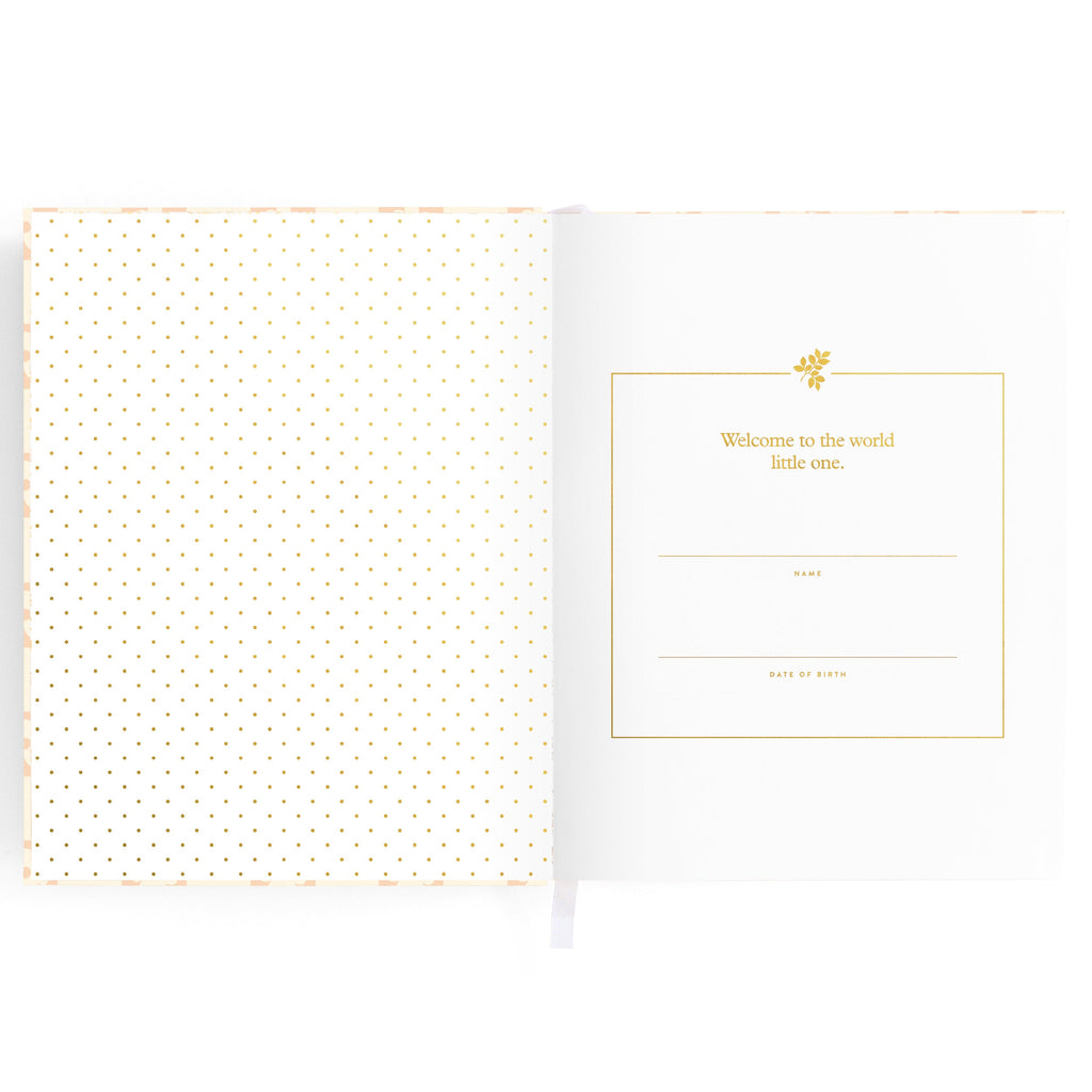 Baby Book Daisy Grid Boxed