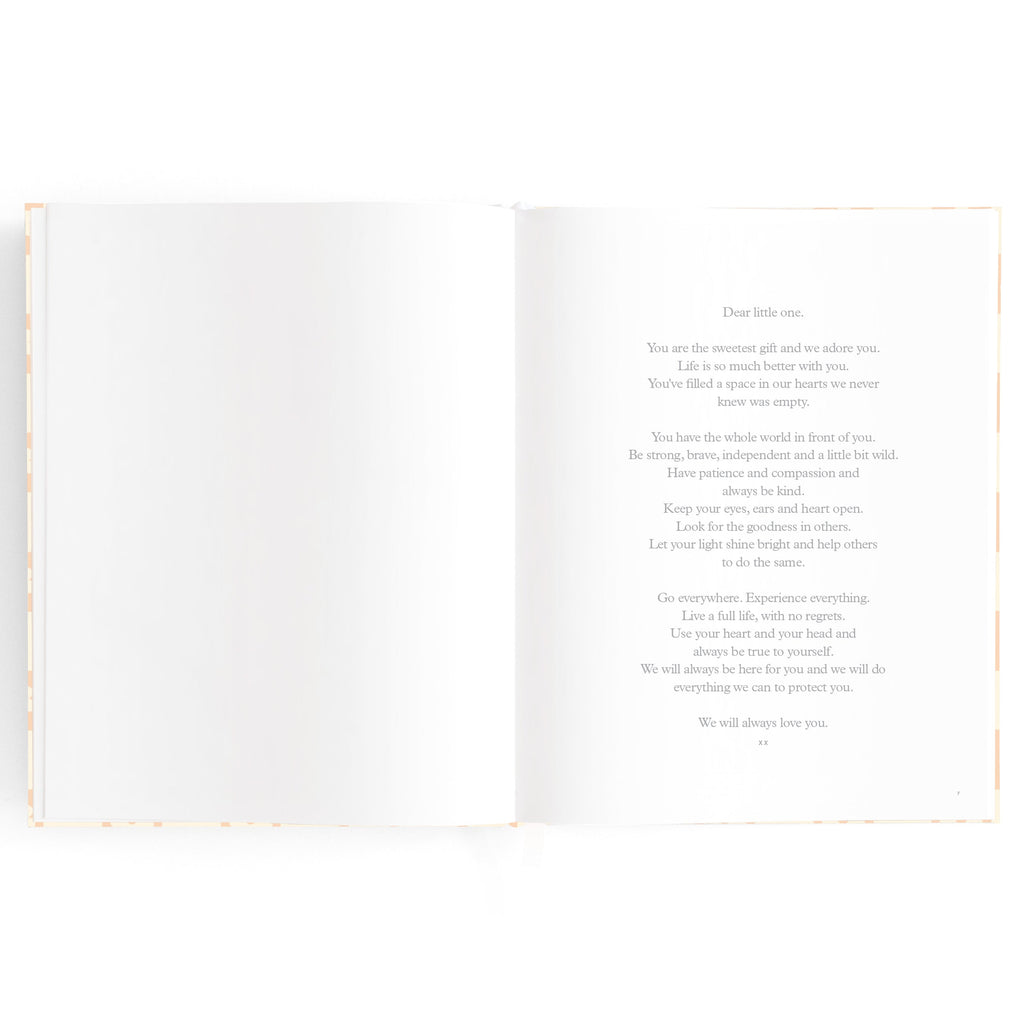 Baby Book Daisy Grid Boxed