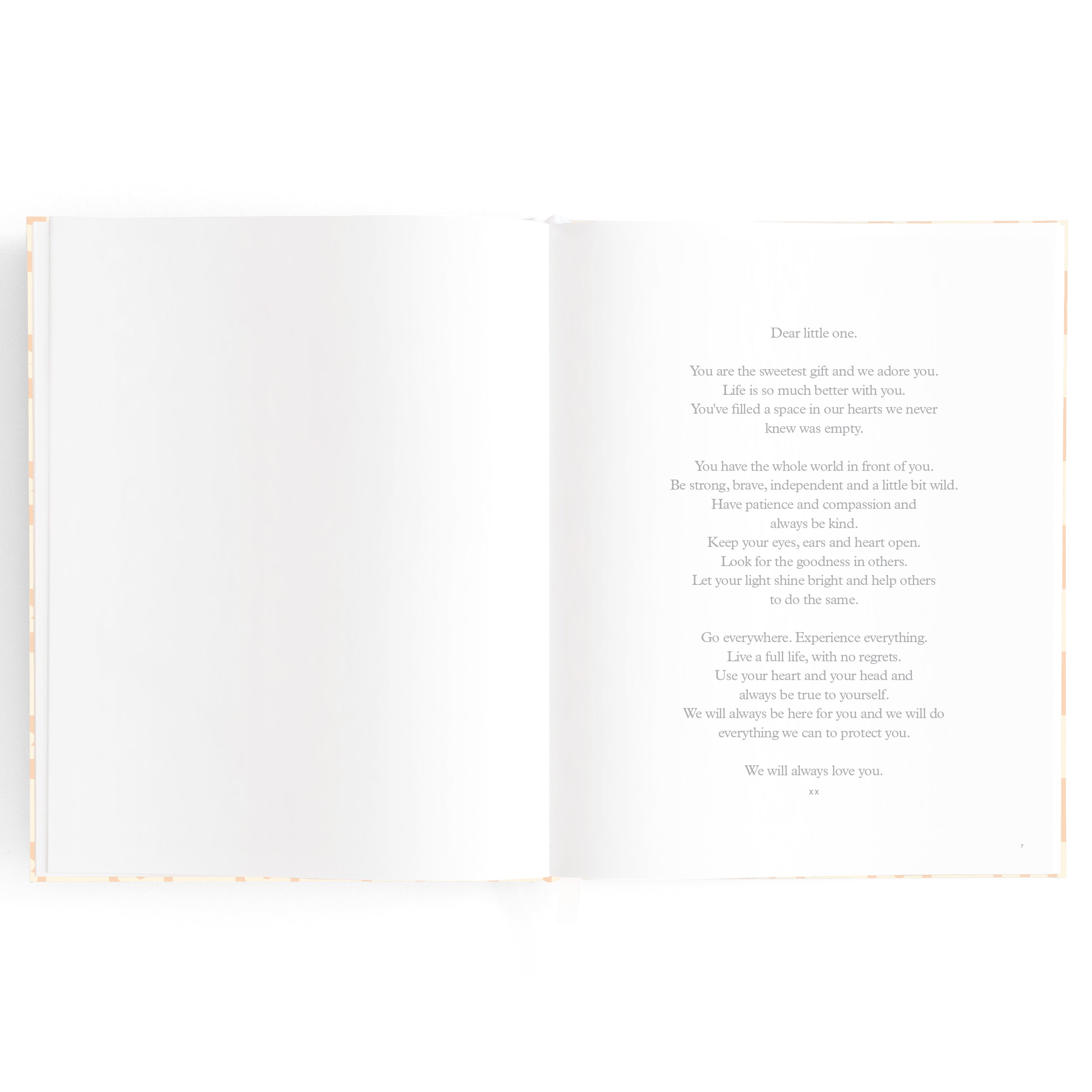 Baby Book Daisy Grid - SECONDS