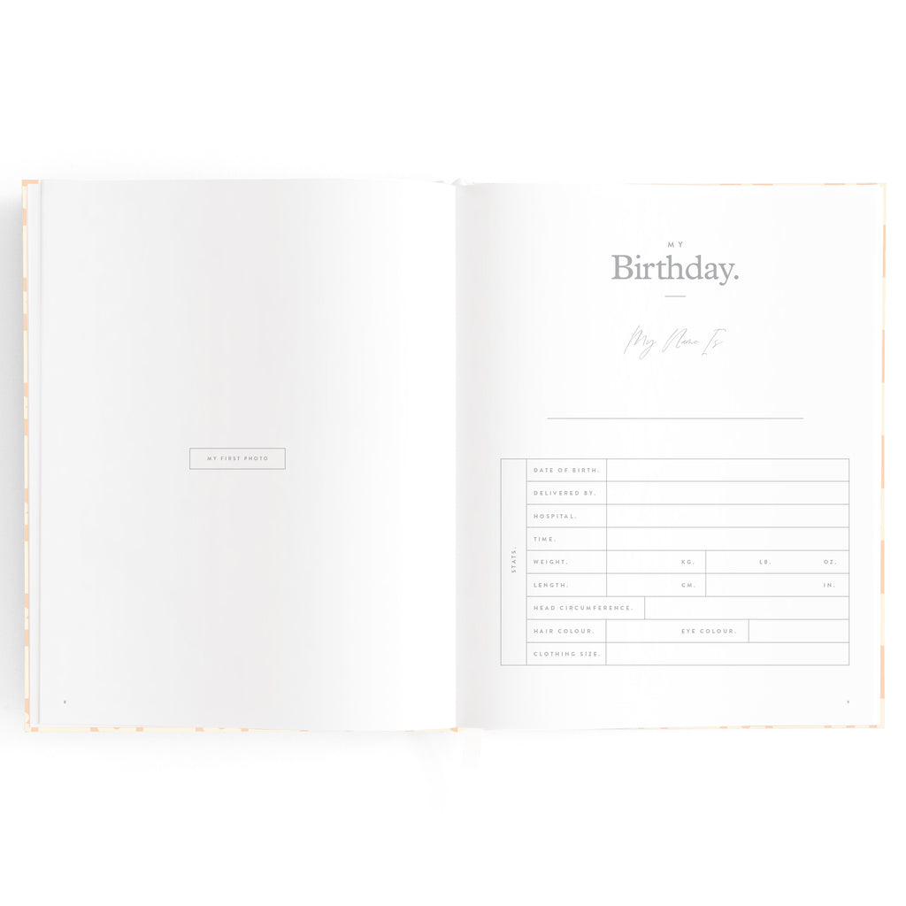 Baby Book Daisy Grid