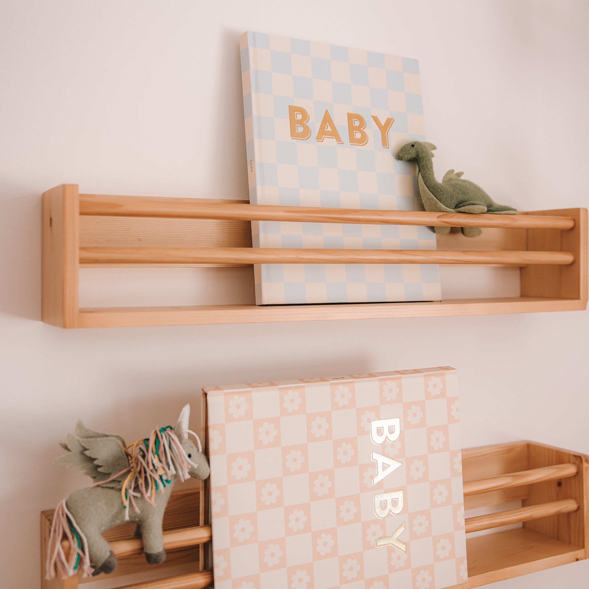 Baby Book Blue Check - 3rd Edition