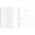 Baby Book Blue Check - SECONDS