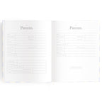 Baby Book Blue Check Boxed - 3rd Edition