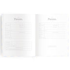 Baby Book Blue Check - 3rd Edition