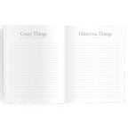 Baby Book Blue Check - SECONDS