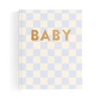 Baby Book Blue Check - 3rd Edition