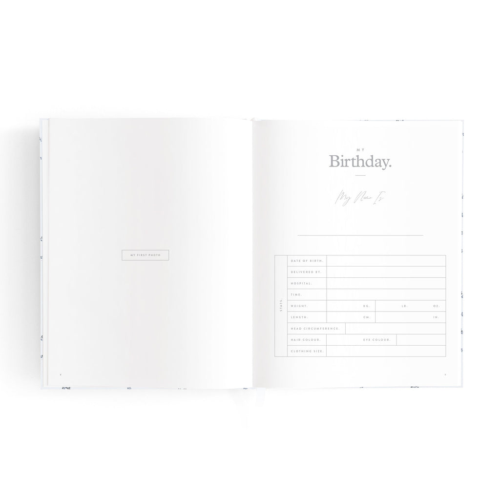 Mini Baby Book Bluebell Boxed