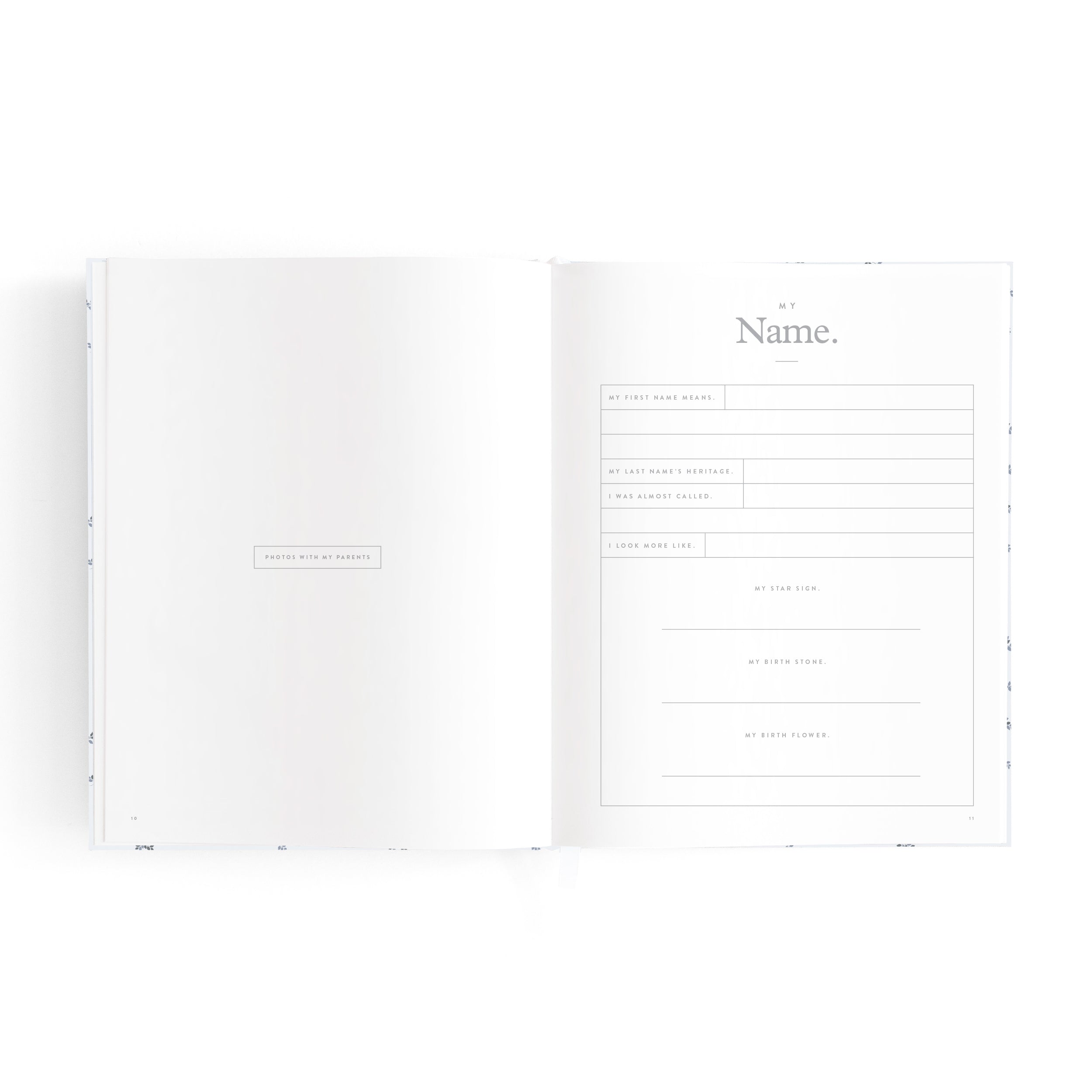 Mini Baby Book Bluebell