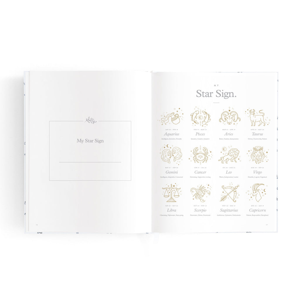 Mini Baby Book Bluebell Boxed