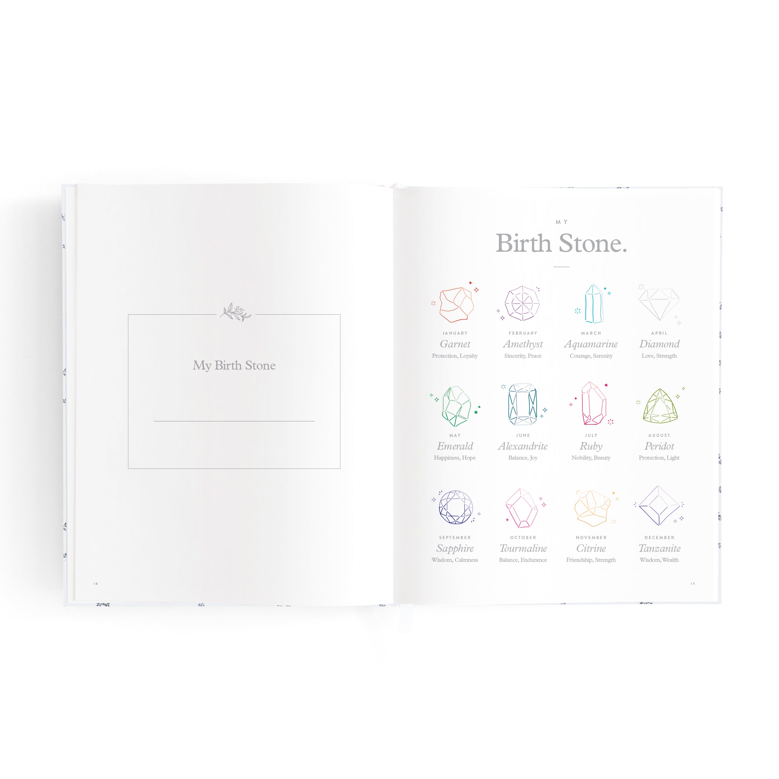 Mini Baby Book Bluebell