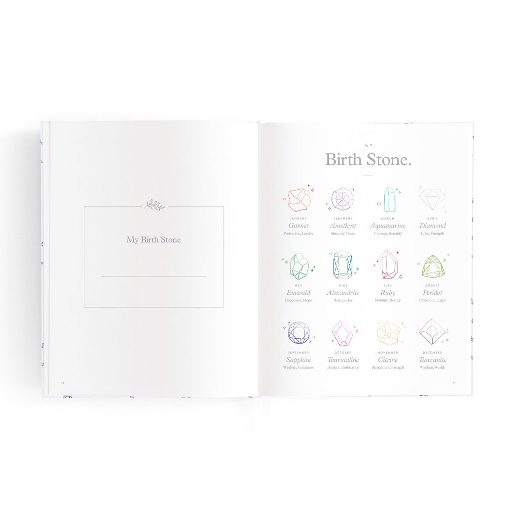 Mini Baby Book Bluebell Boxed