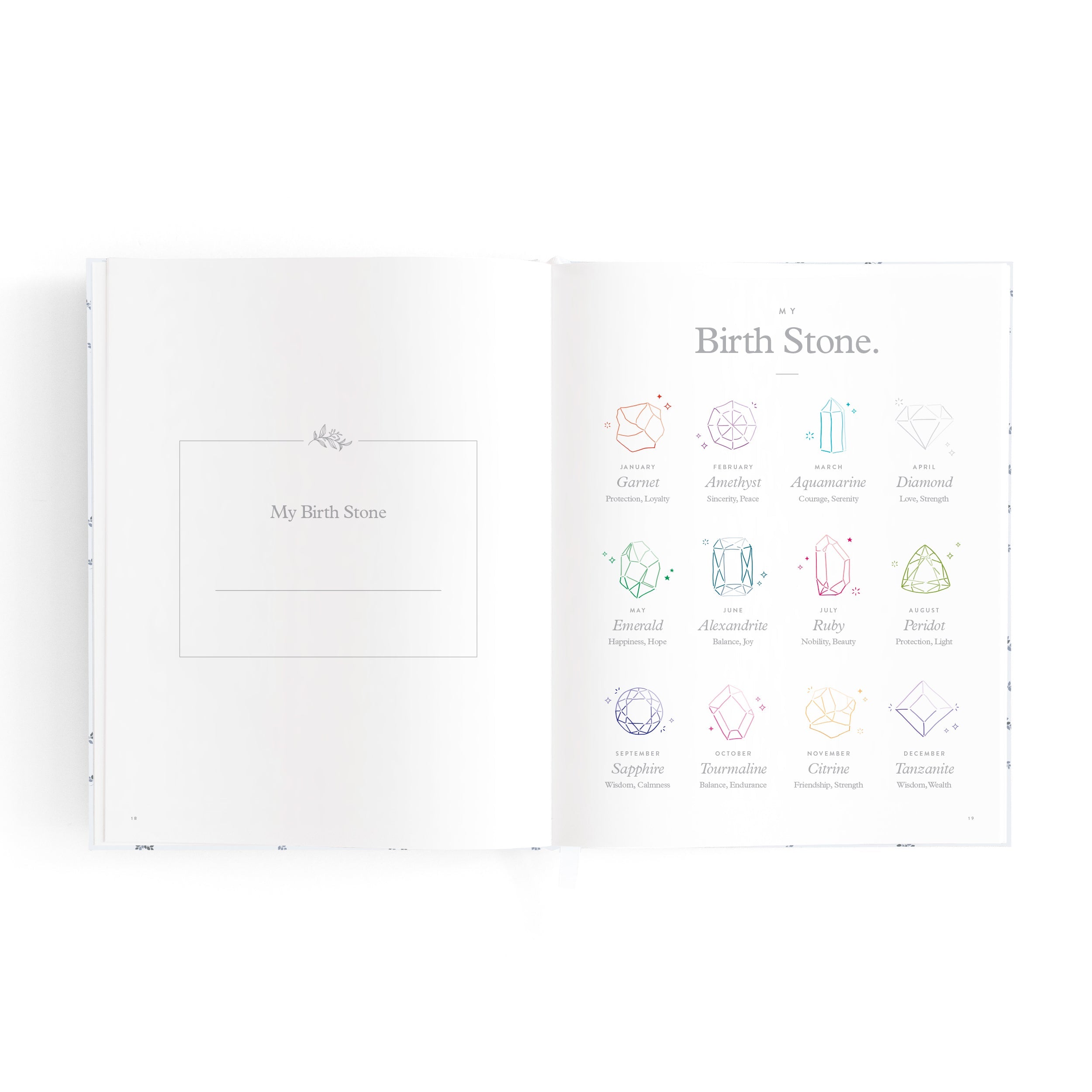Mini Baby Book Bluebell Boxed