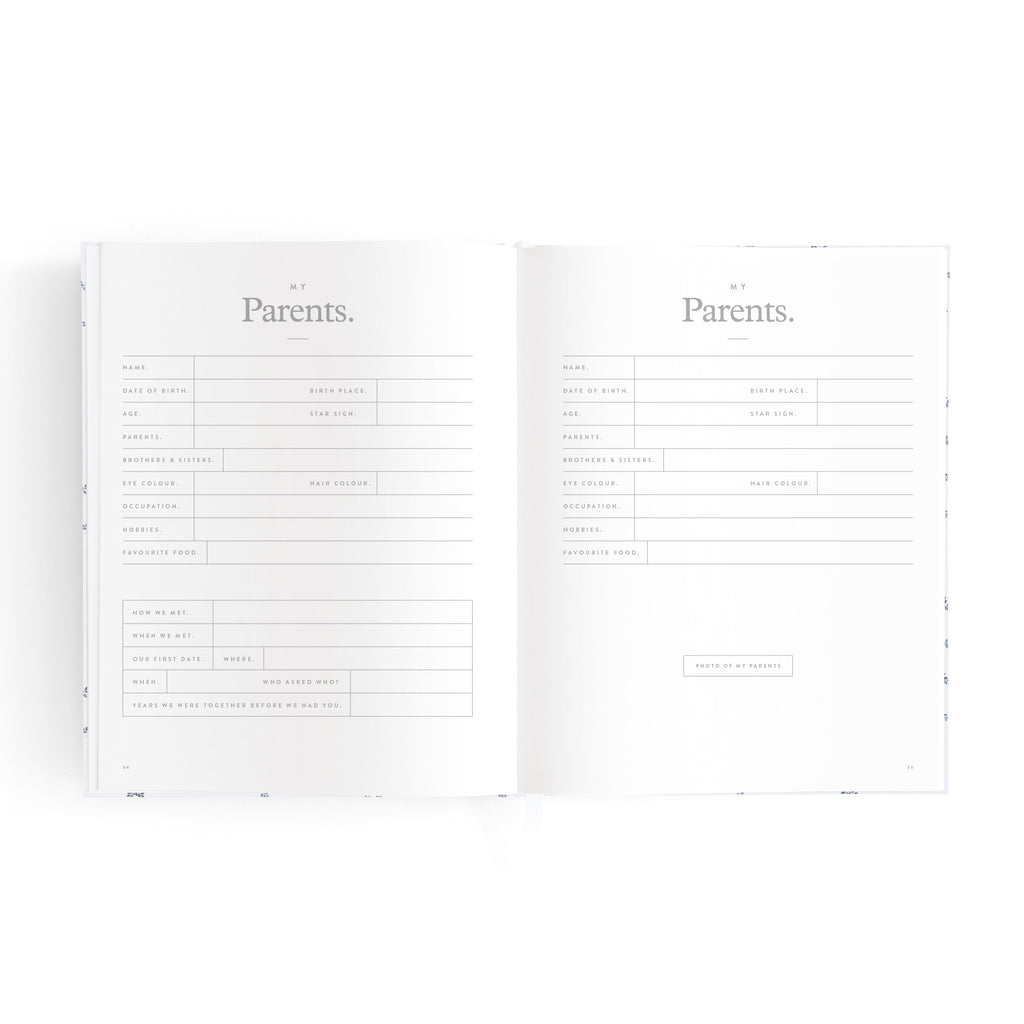 Mini Baby Book Bluebell