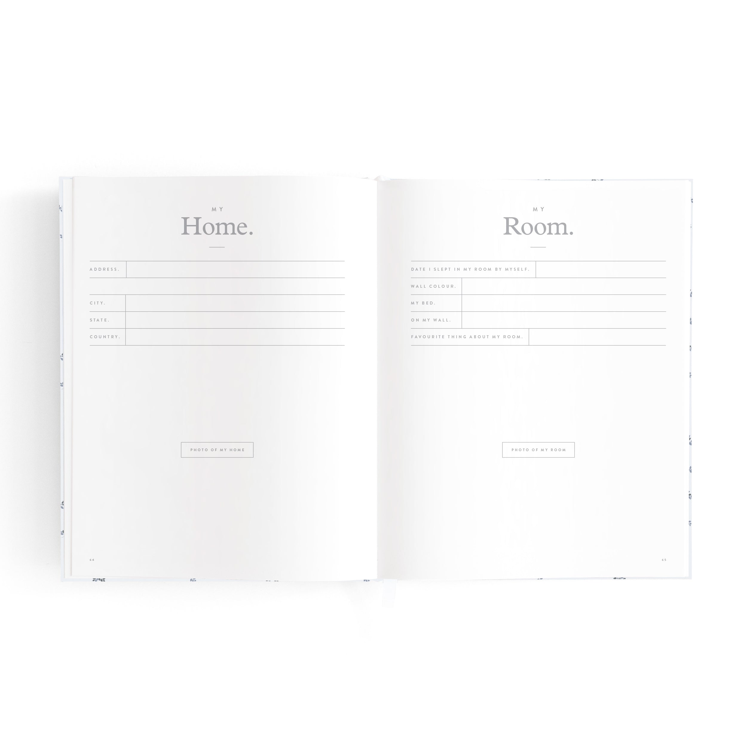 Mini Baby Book Bluebell