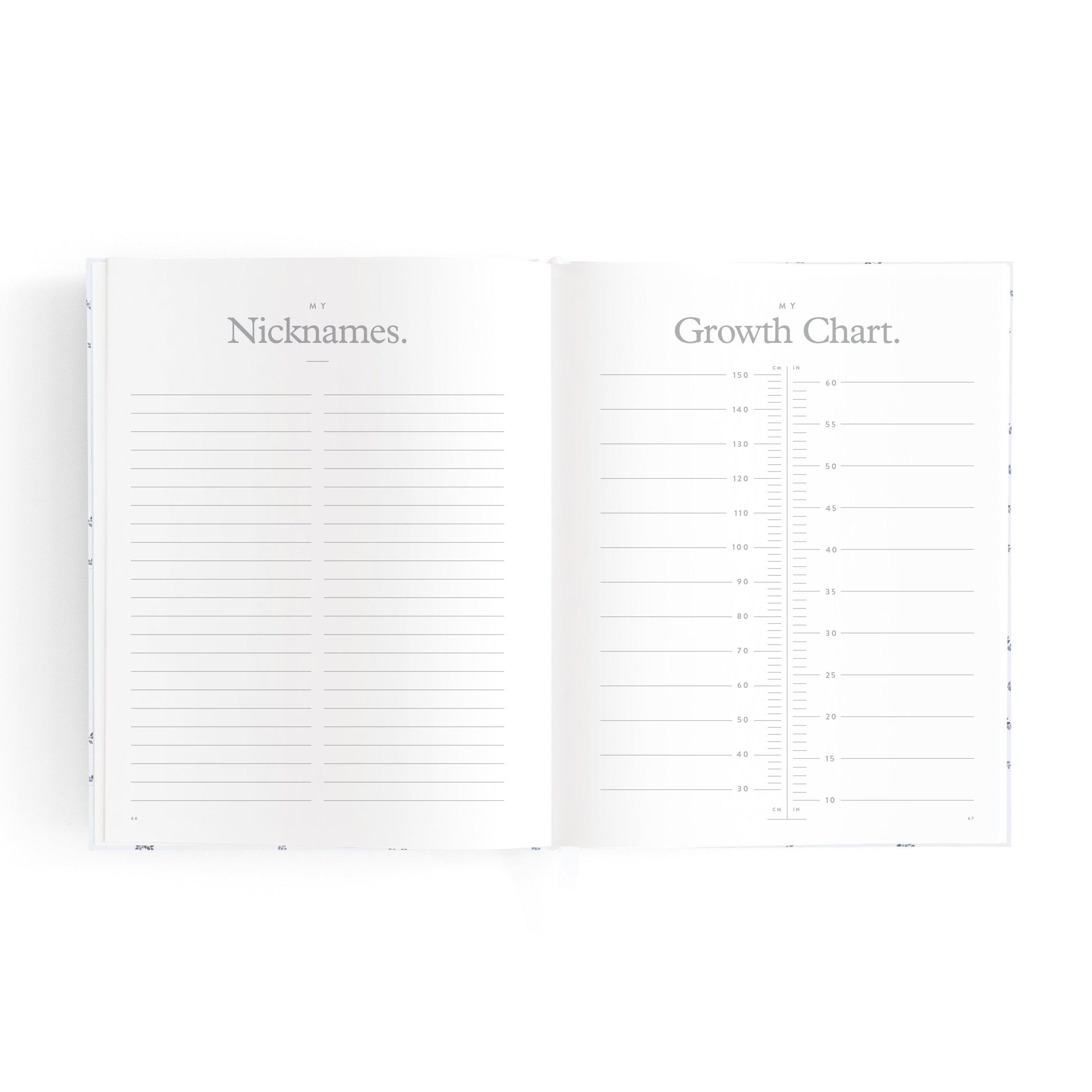 Mini Baby Book Bluebell - SECONDS