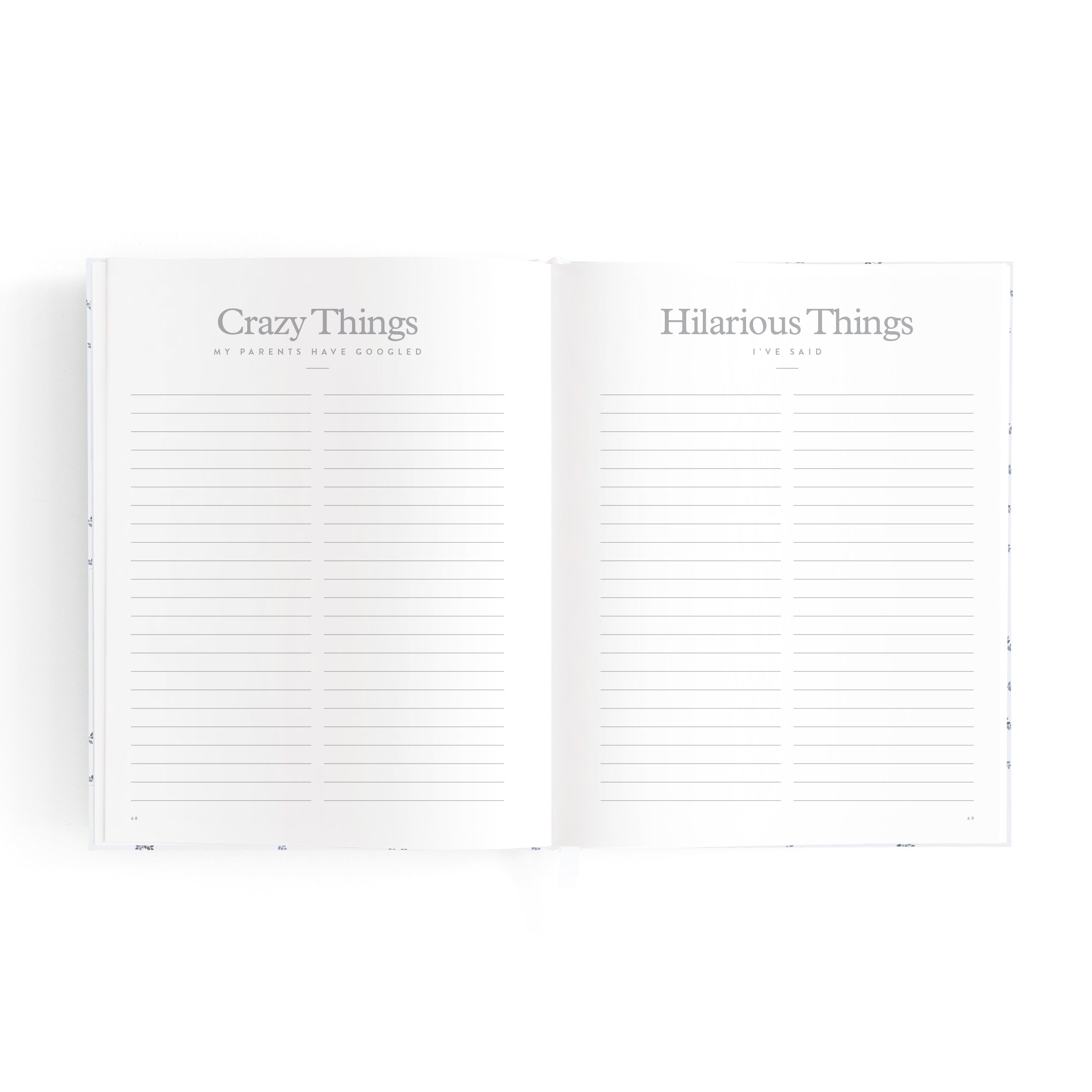 Mini Baby Book Bluebell - SECONDS