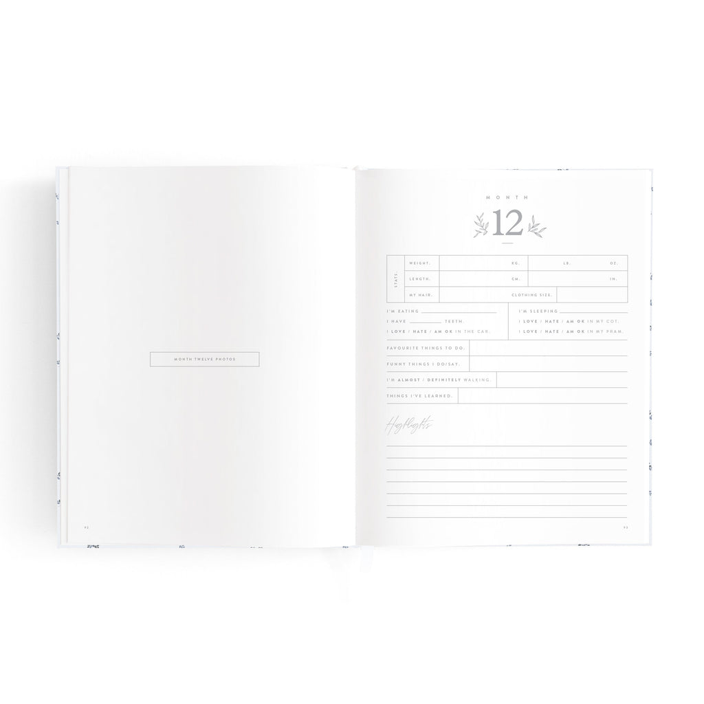 Mini Baby Book Bluebell - SECONDS