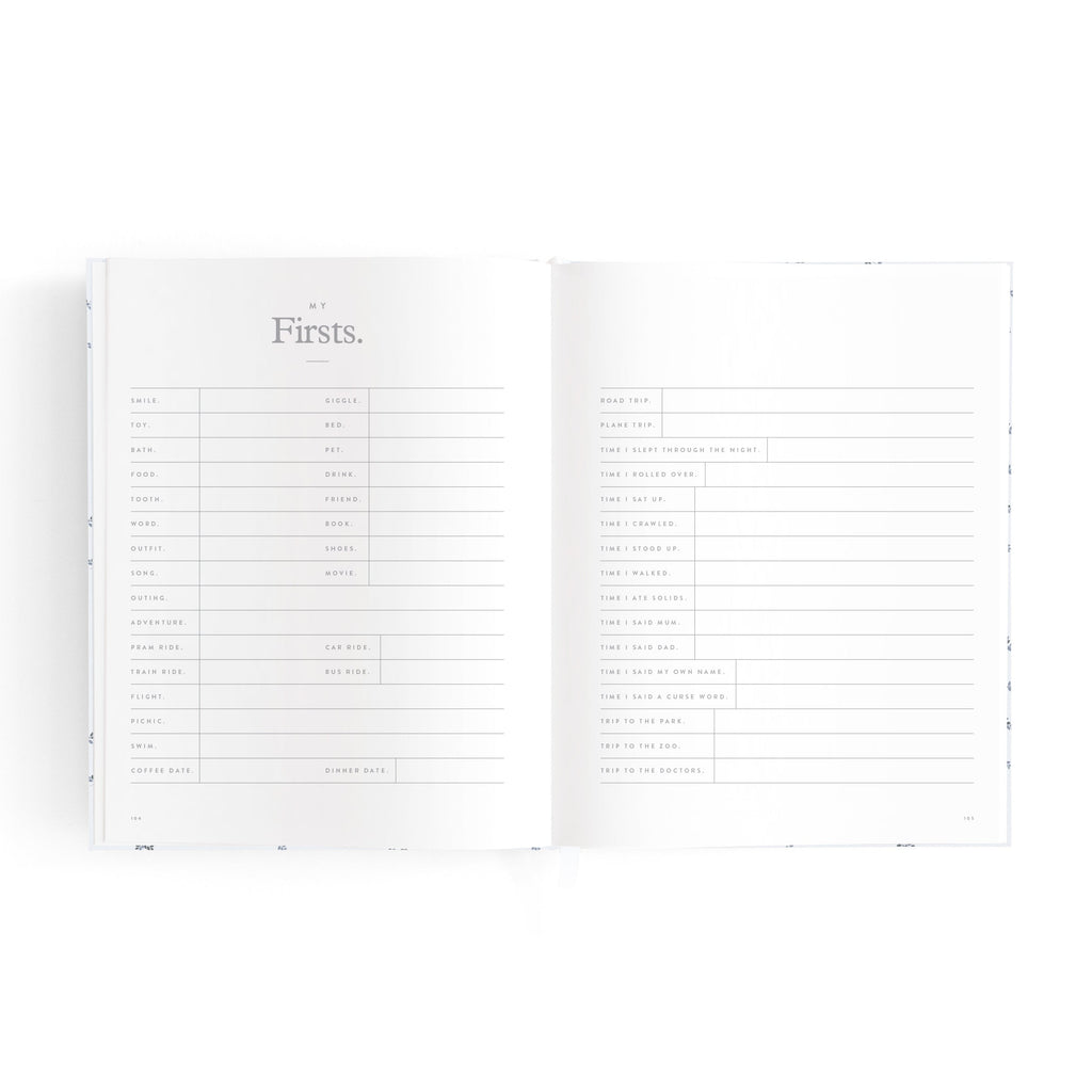 Mini Baby Book Bluebell - SECONDS