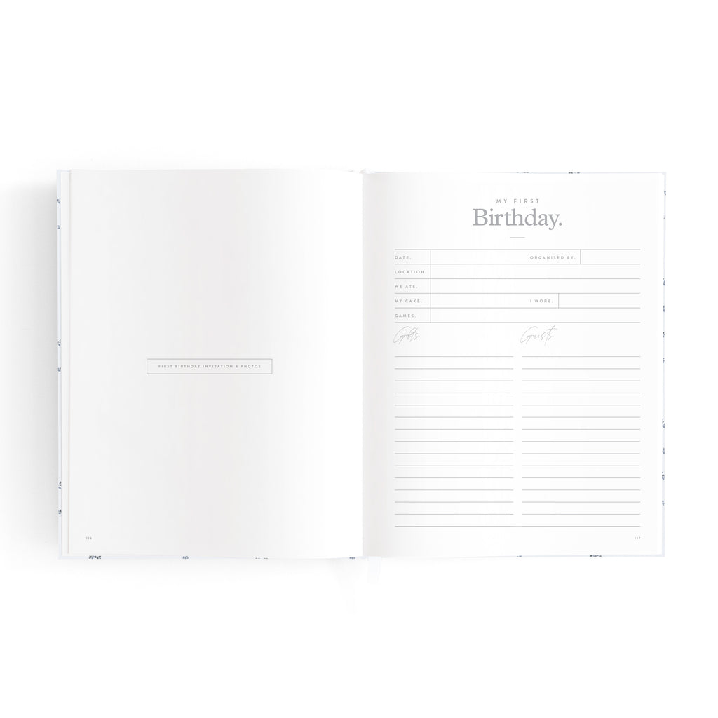 Mini Baby Book Bluebell