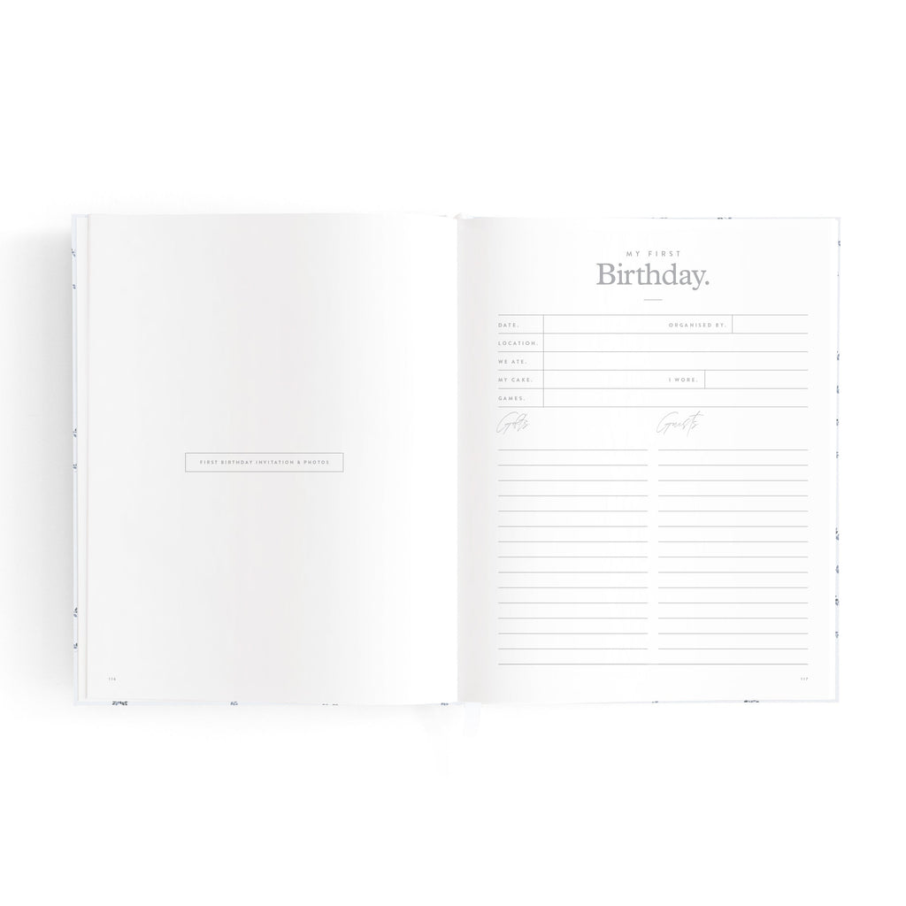 Mini Baby Book Bluebell - SECONDS