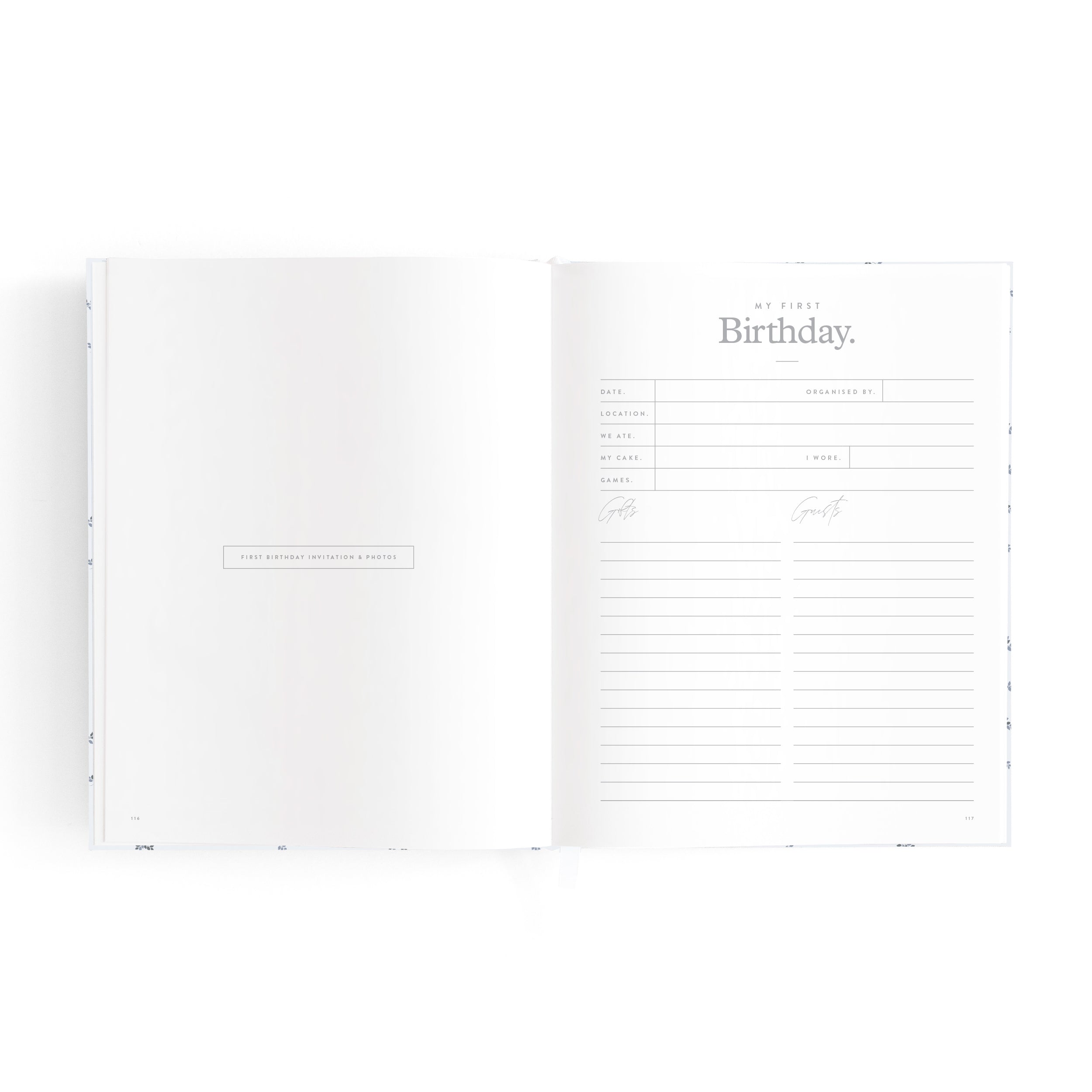 Mini Baby Book Bluebell - SECONDS