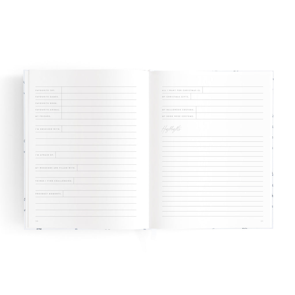 Mini Baby Book Bluebell