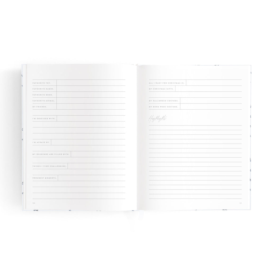 Mini Baby Book Bluebell - SECONDS