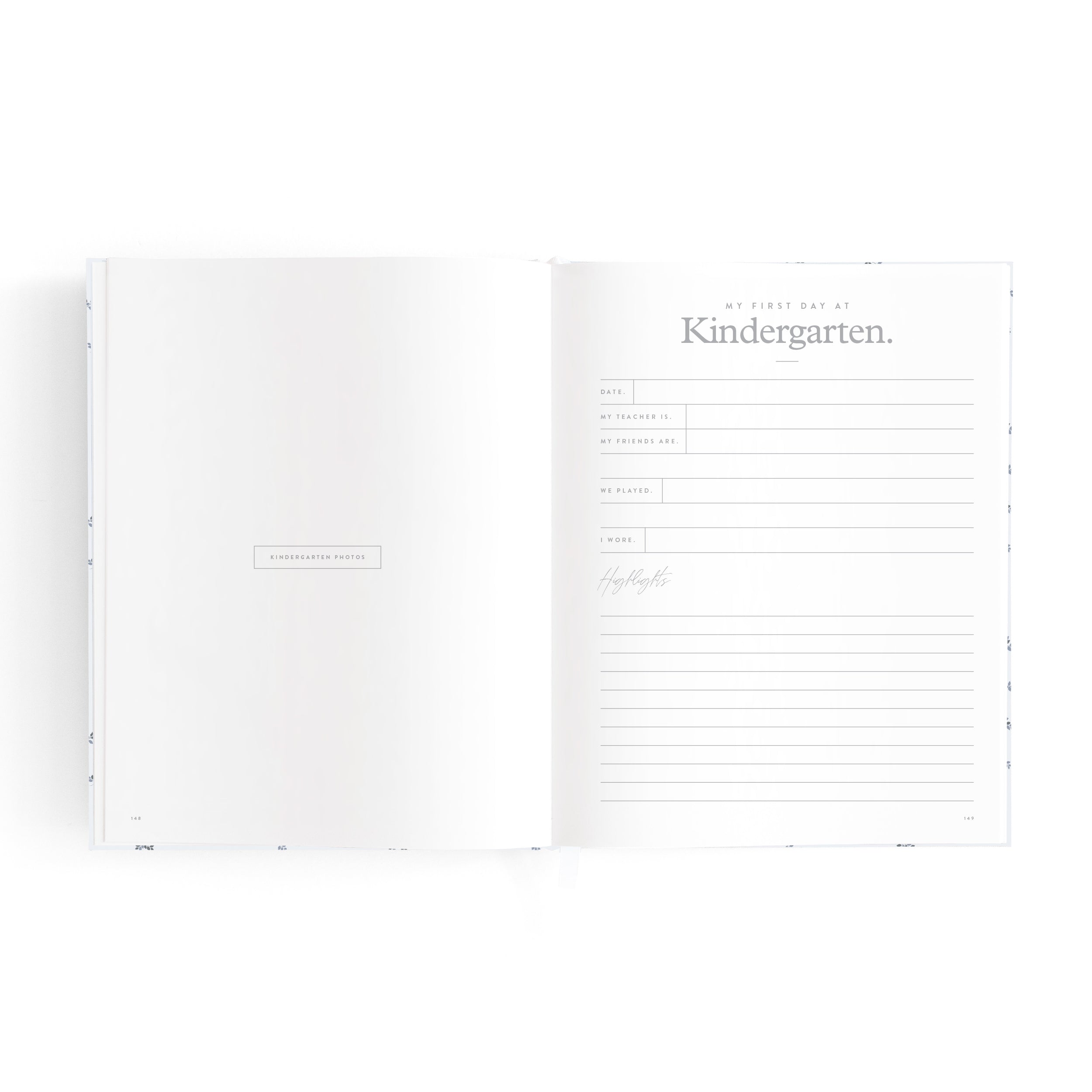 Mini Baby Book Bluebell