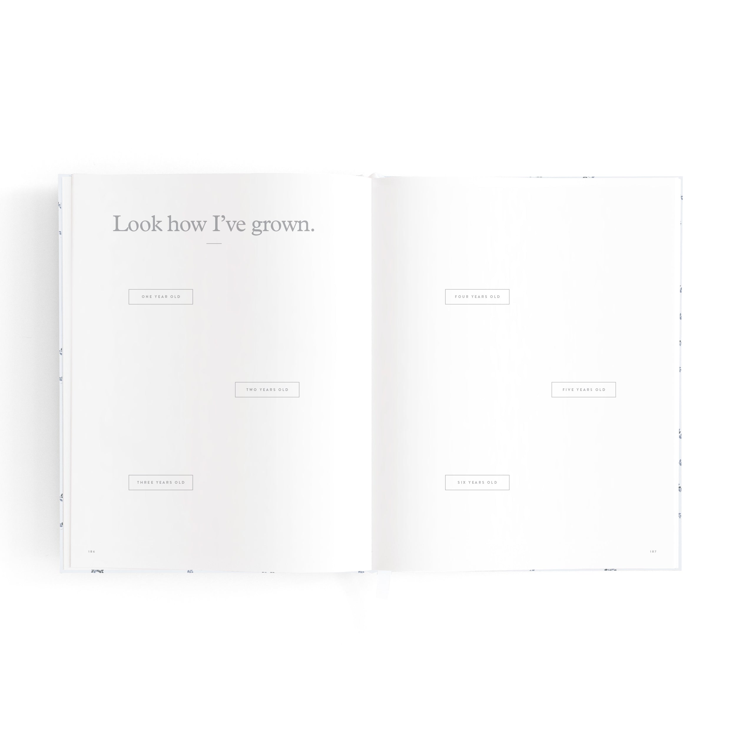 Mini Baby Book Bluebell - SECONDS