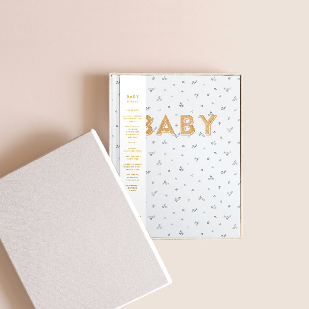 Mini Baby Book Bluebell Boxed