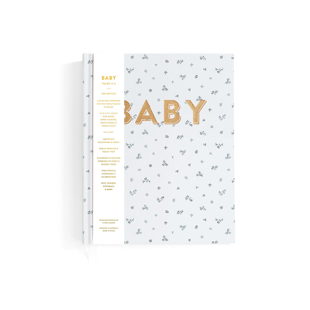 Mini Baby Book Bluebell Boxed
