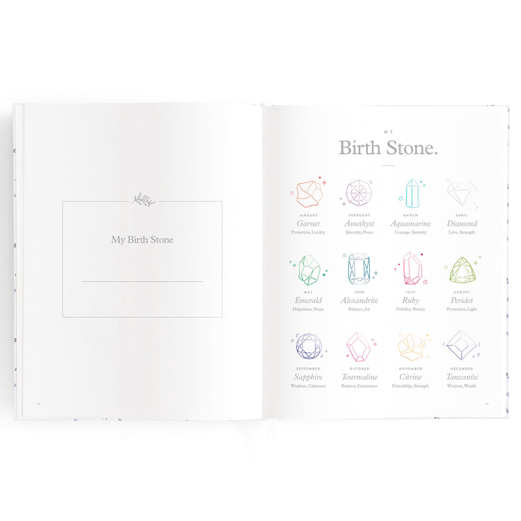 Baby Book Bluebell Boxed