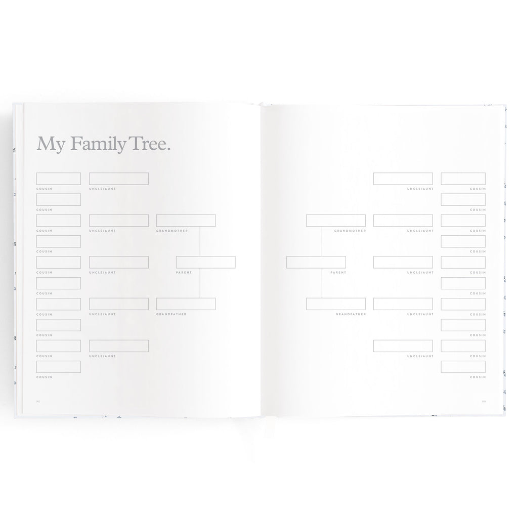 Baby Book Bluebell Boxed