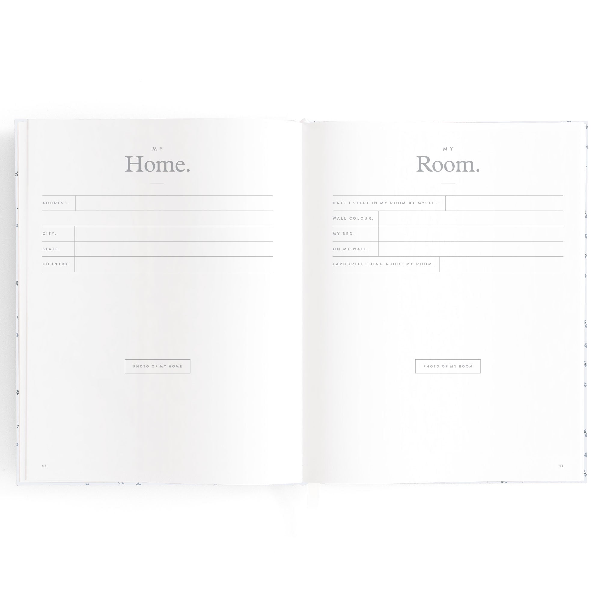 Baby Book Bluebell Boxed