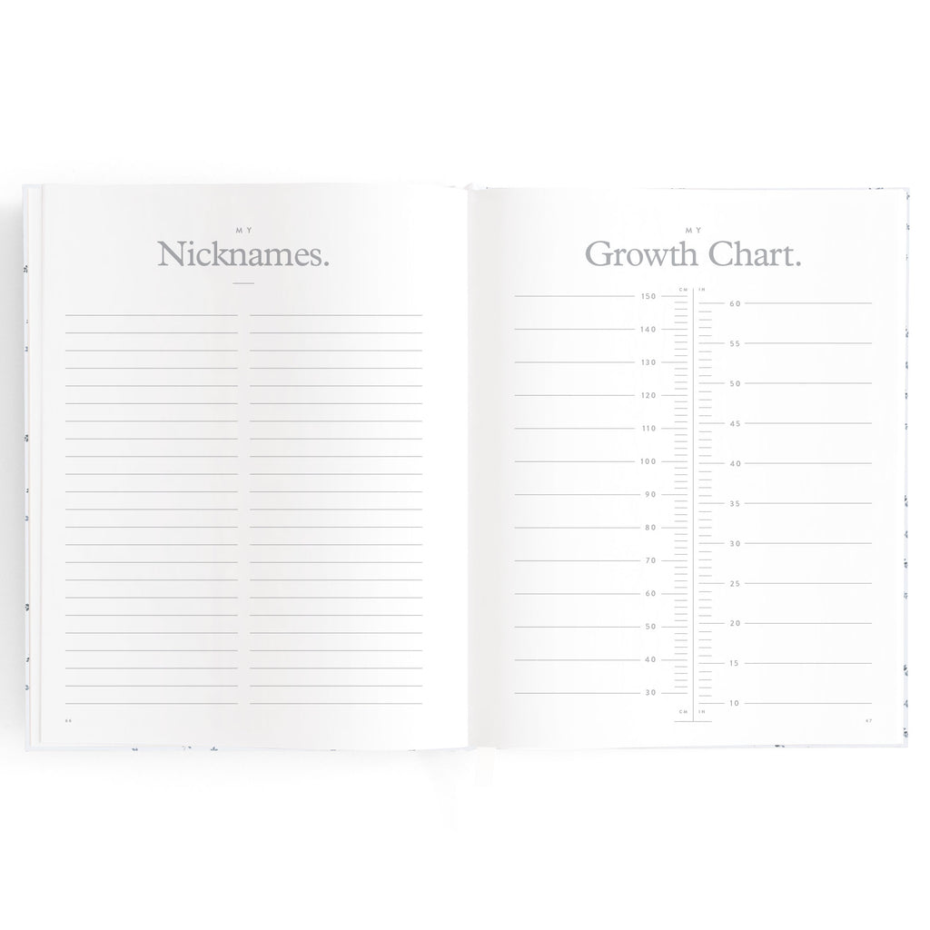 Baby Book Bluebell Boxed